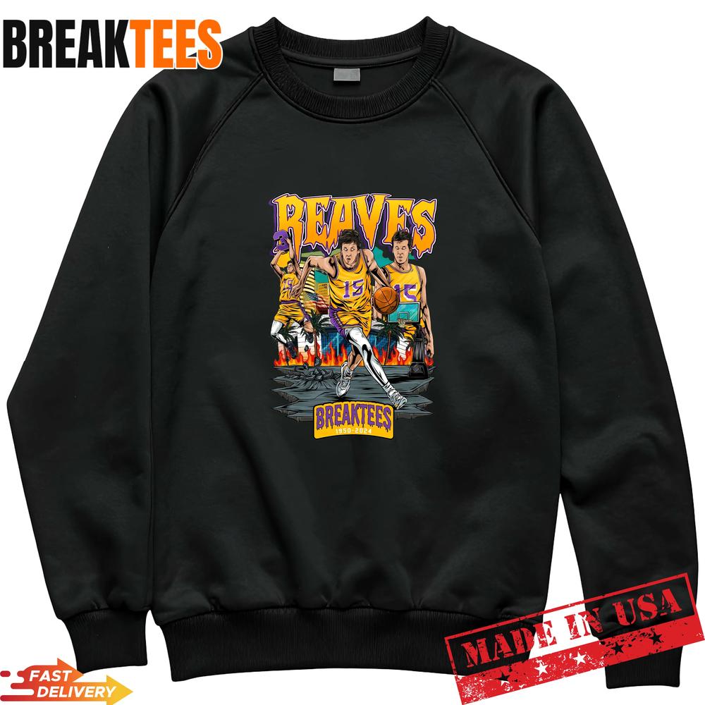 Legendary Austin Reaves Lakers Basketball Shirt – Retro NBA Fan Tee