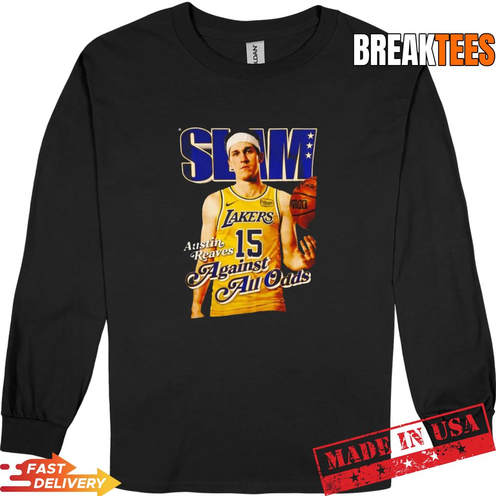 Legendary Austin Reaves Lakers Slam Graphic T-Shirt – Against All Odds Tee