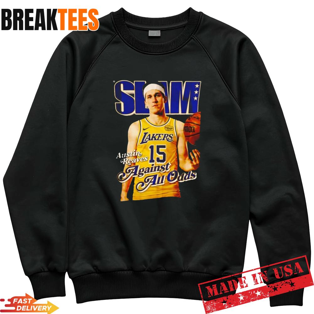 Legendary Austin Reaves Lakers Slam Graphic T-Shirt – Against All Odds Tee