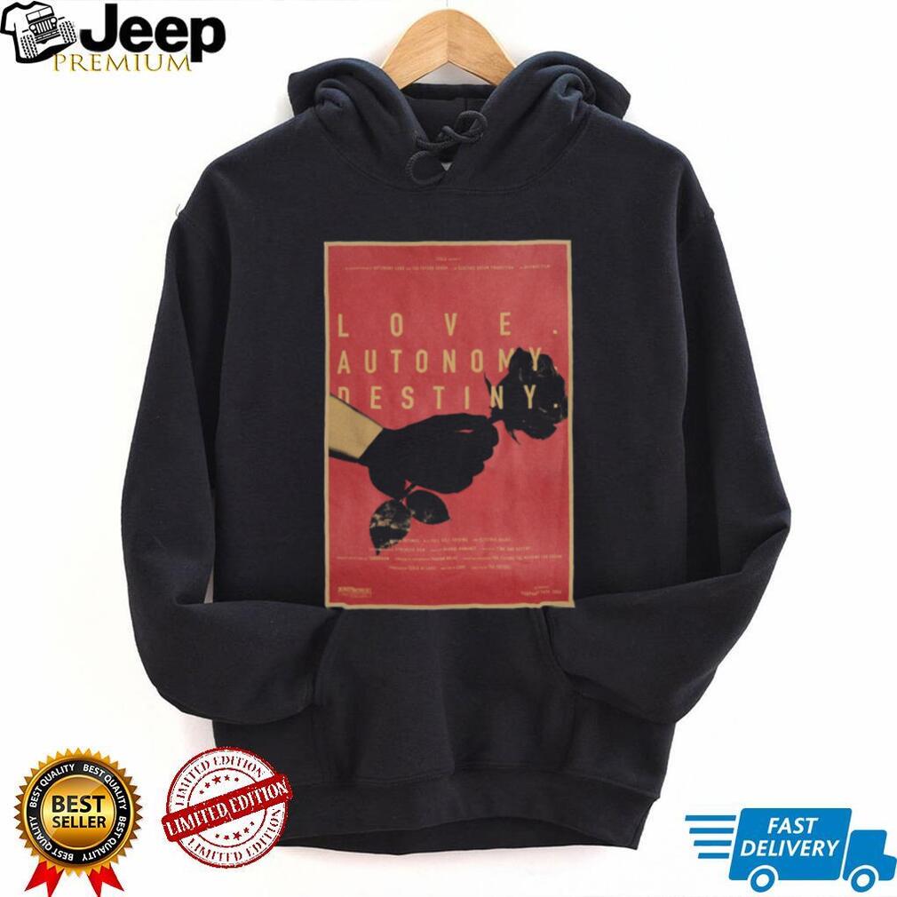 Tesla Love Autonomy Destiny Rose Film Poster Graphic T Shirt