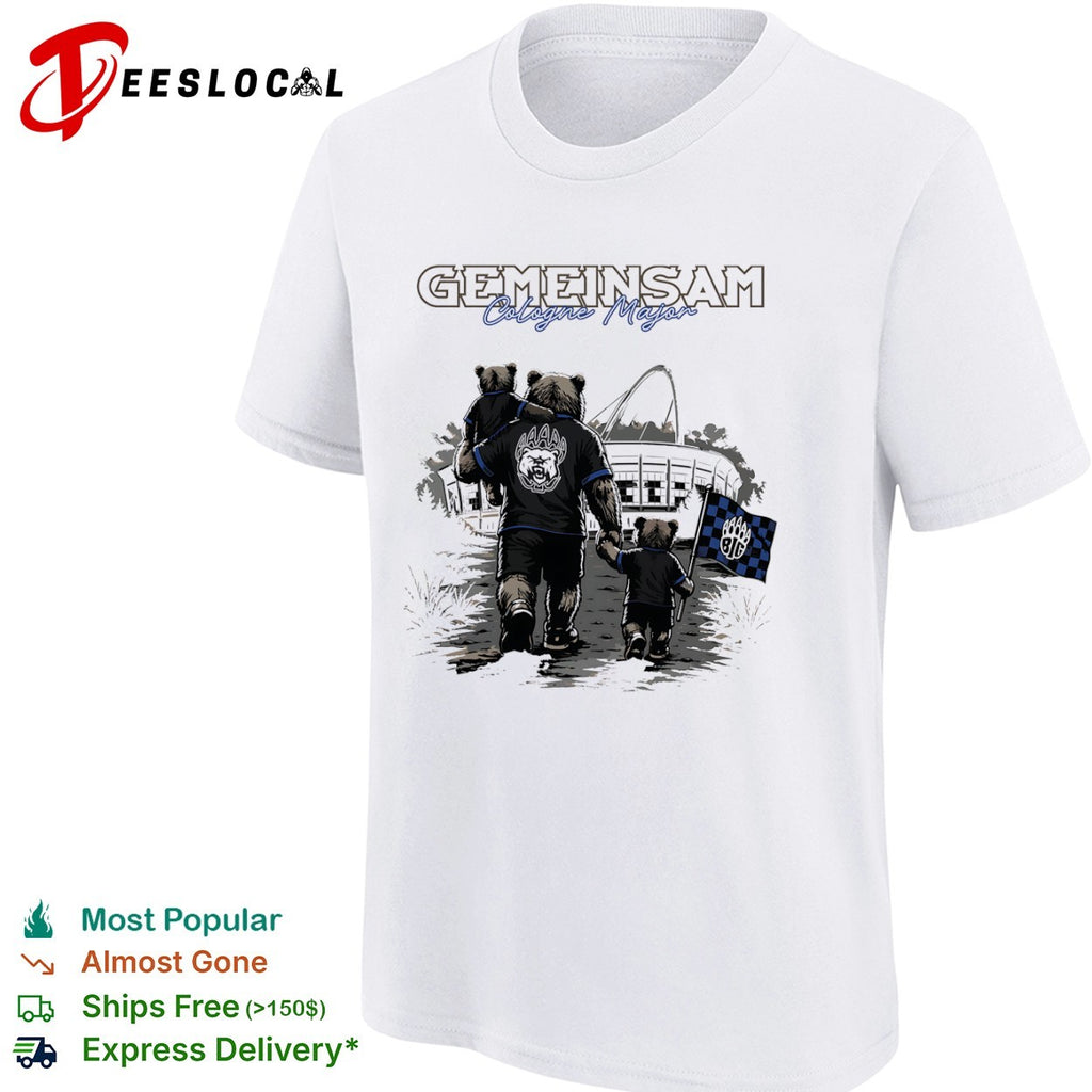 BIG Clan Gemeisam Cologne Major Bear Logo Shirt