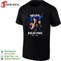 BIG clan Never Stop Believing round for round shirt