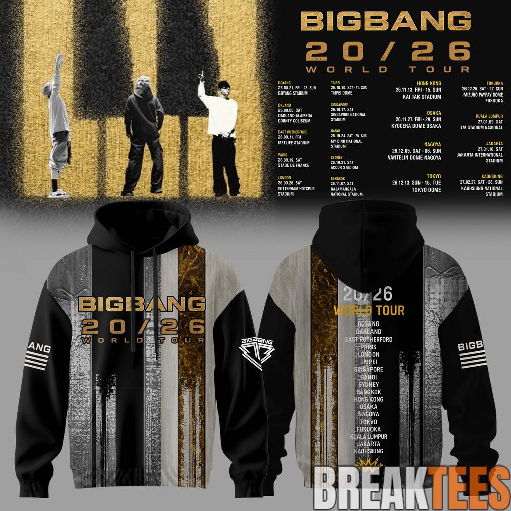 BIGBANG 2026 WORLD TOUR Limited Edition Hoodie