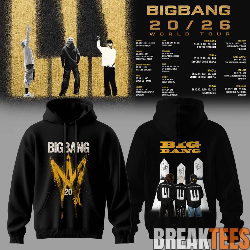 BIGBANG 2026 WORLD TOUR Limited Edition Hoodie