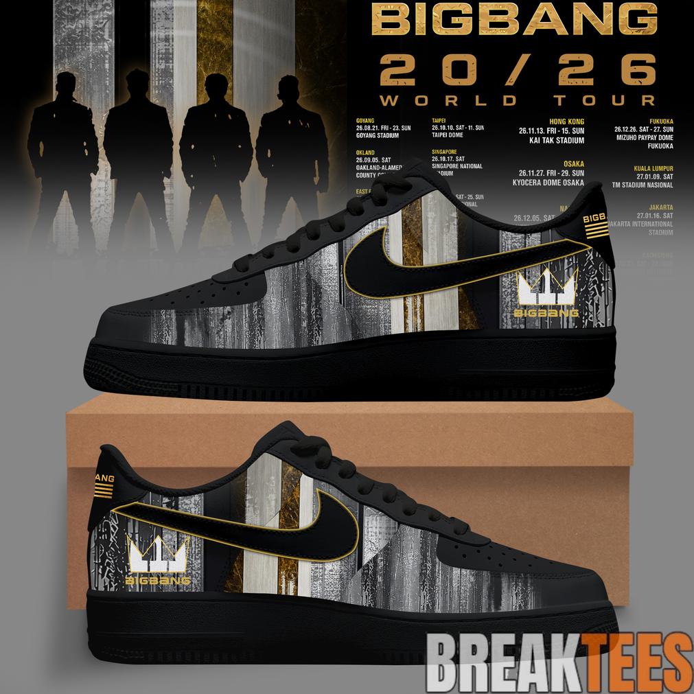 BIGBANG – 20th Anniversary World Tour LEGENDARY Special AF1 Shoes
