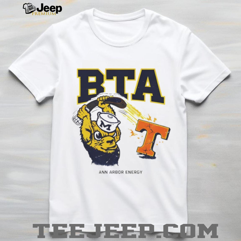 BTA Ann Arbor Energy Michigan vs Tennessee Mascot T Shirt