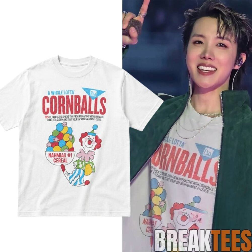 BTS World Tour Arirang J-Hope Nahmias Cornball Shirt