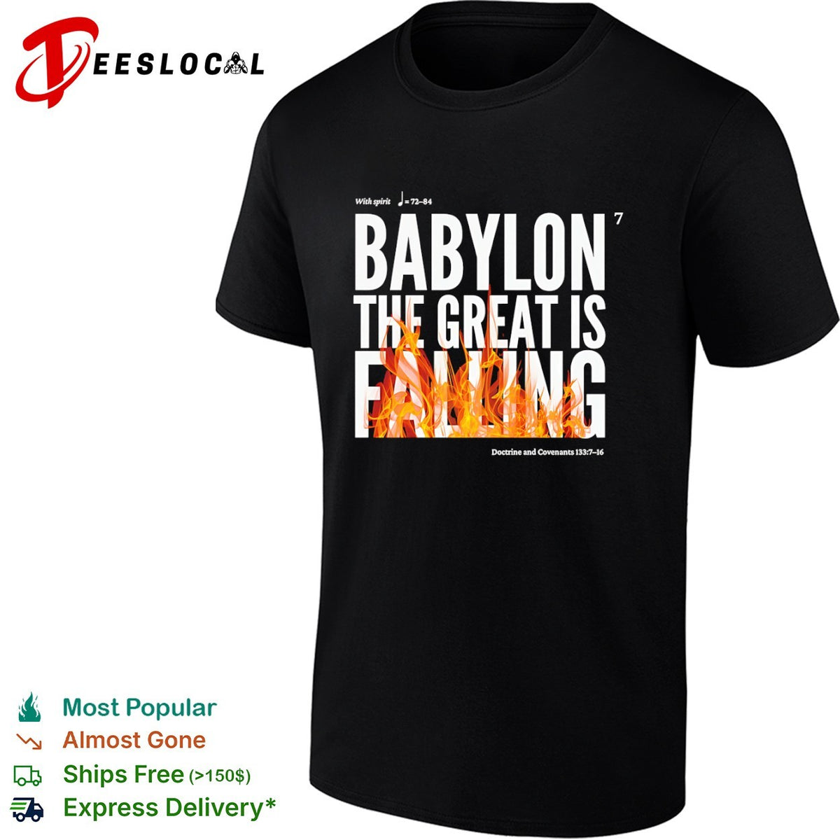 Babylon the great is falling shirt