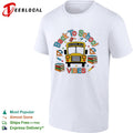 Back to school vibes school bus shirt