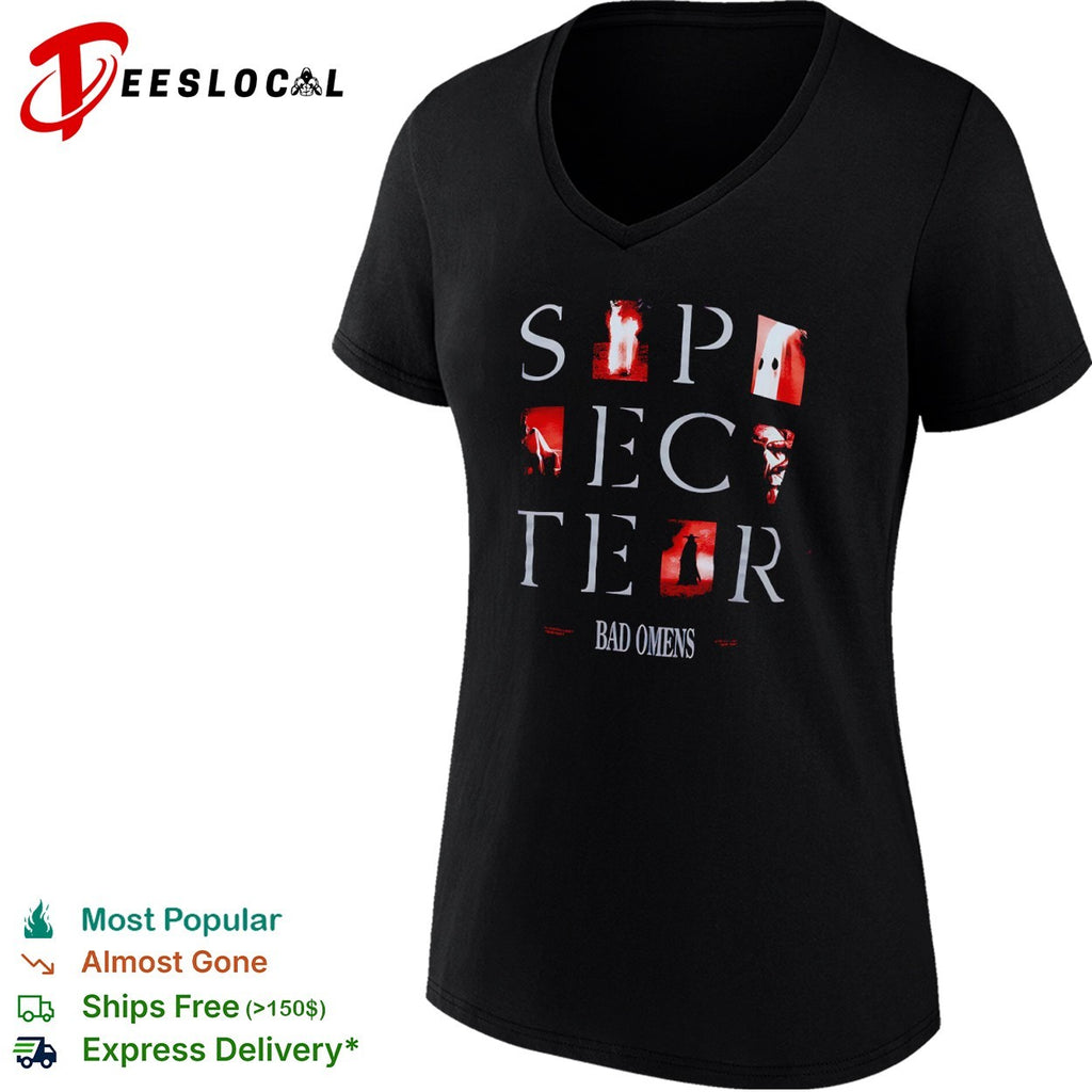 Bad Omens Specter red graphics are you still there so is your God lonely shirt