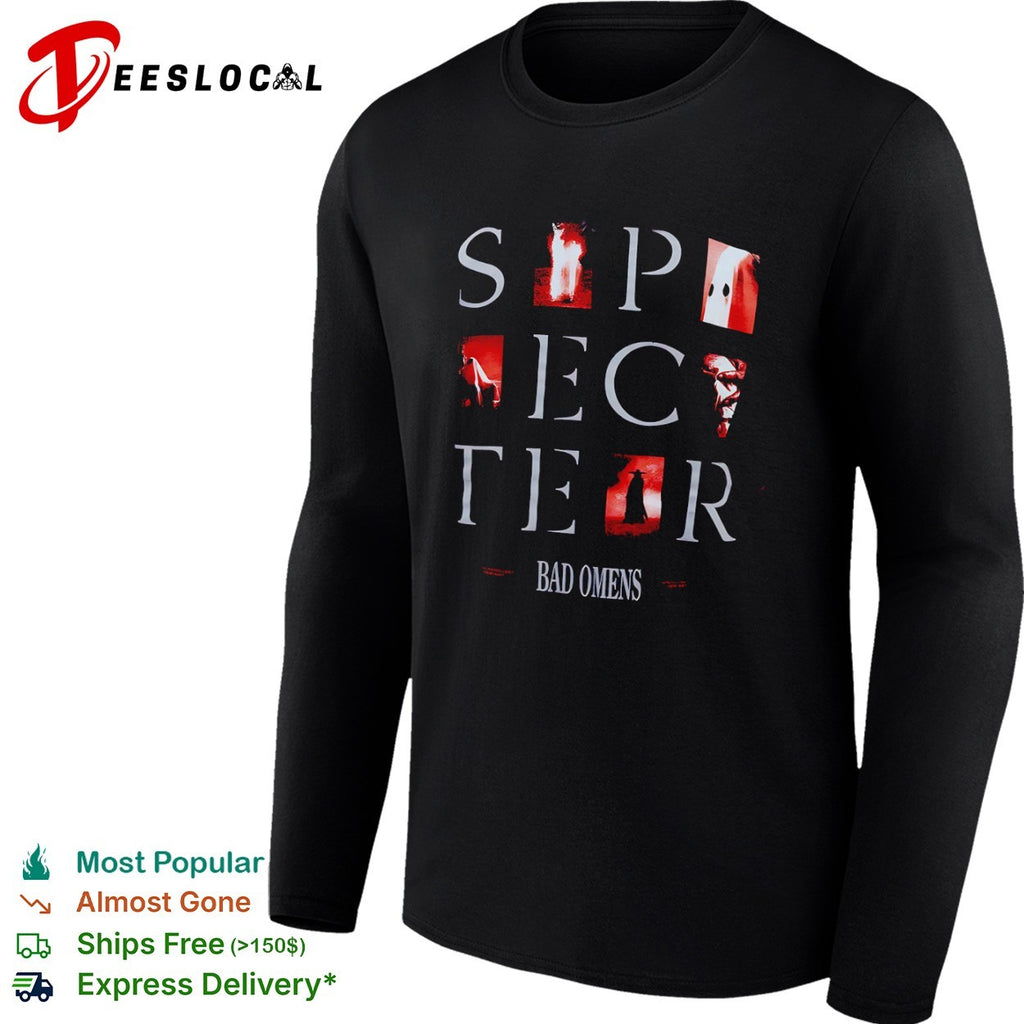 Bad Omens Specter red graphics are you still there so is your God lonely shirt