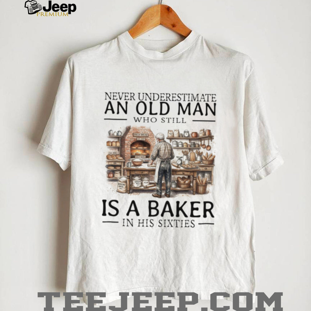 Baker Old Man Sixties Baking Professional OcShirtation Shirt