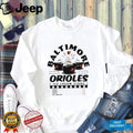Baltimore Orioles Ice Cream Stand Retro Baseball Team T Shirt