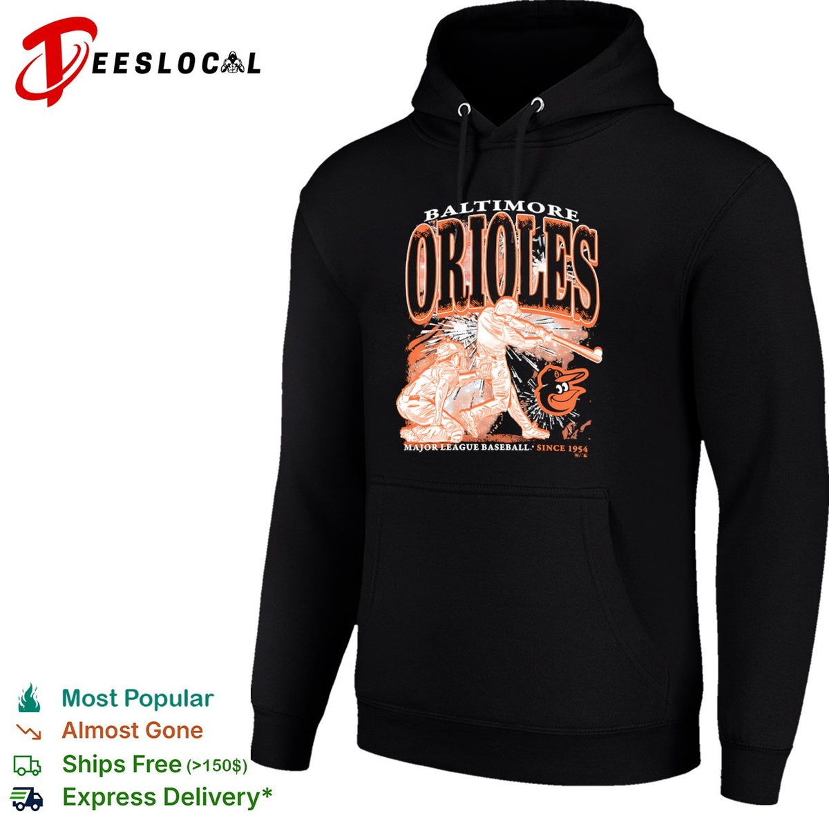Baltimore Orioles Major League Baseball since 1954 players shirt