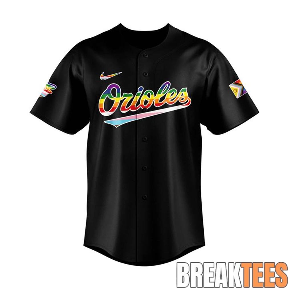 Baltimore Orioles Pride Night Jersey Custom
