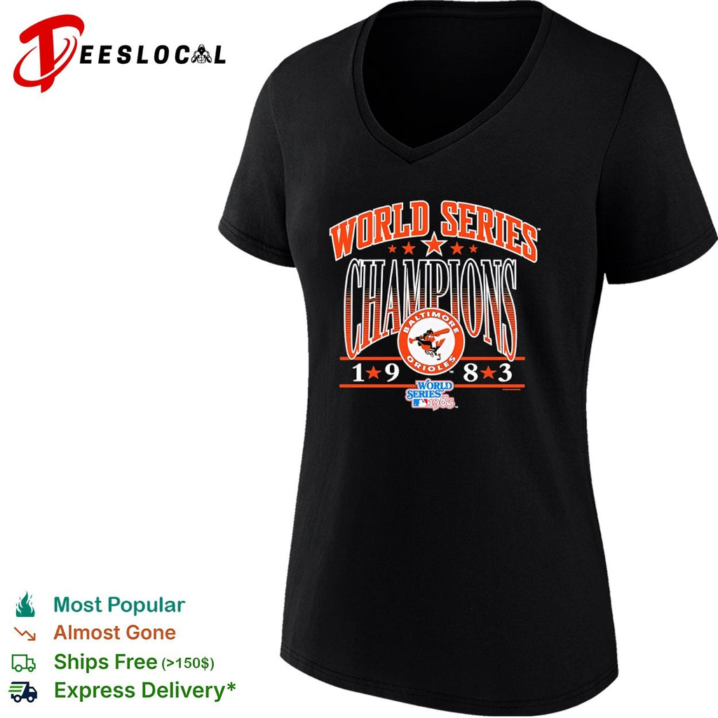 Baltimore Orioles World Series Champions 1983 MLB Baseball shirt