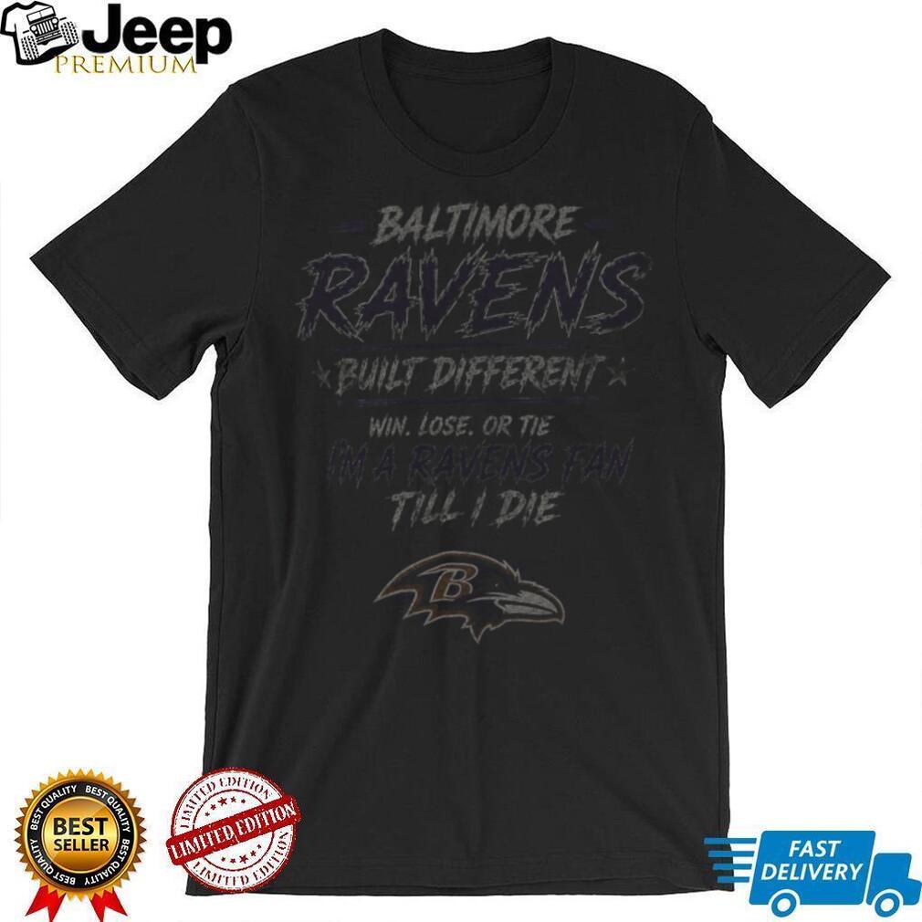 Baltimore Ravens Football Team Logo Built Different Shirt