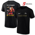 Baltimore Ravens x Rocky there is no tomorrow graphic shirt
