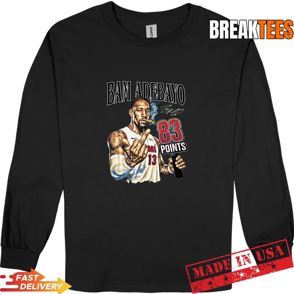 Bam Adebayo 83 Points Basketball Fan T-Shirt