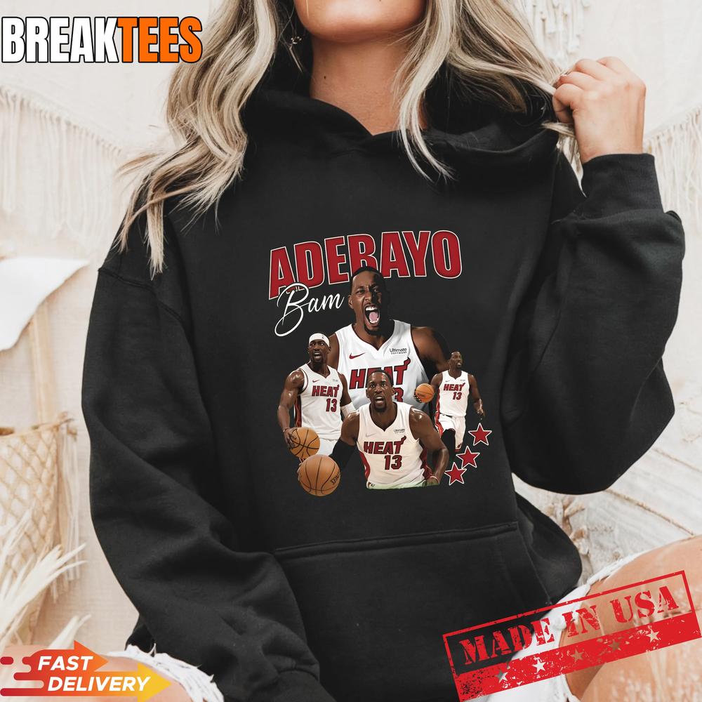 Ultimate Bam Adebayo Miami Basketball Vintage Bootleg T-Shirt