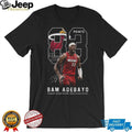 Bam Adebayo Miami Heat Franchise Points Record Commemorative T Shirt