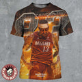 Bam Adebayo Miami Heat Goes Nuclear 83 Career High Second Most Points In NBA History All Over Print Shirt