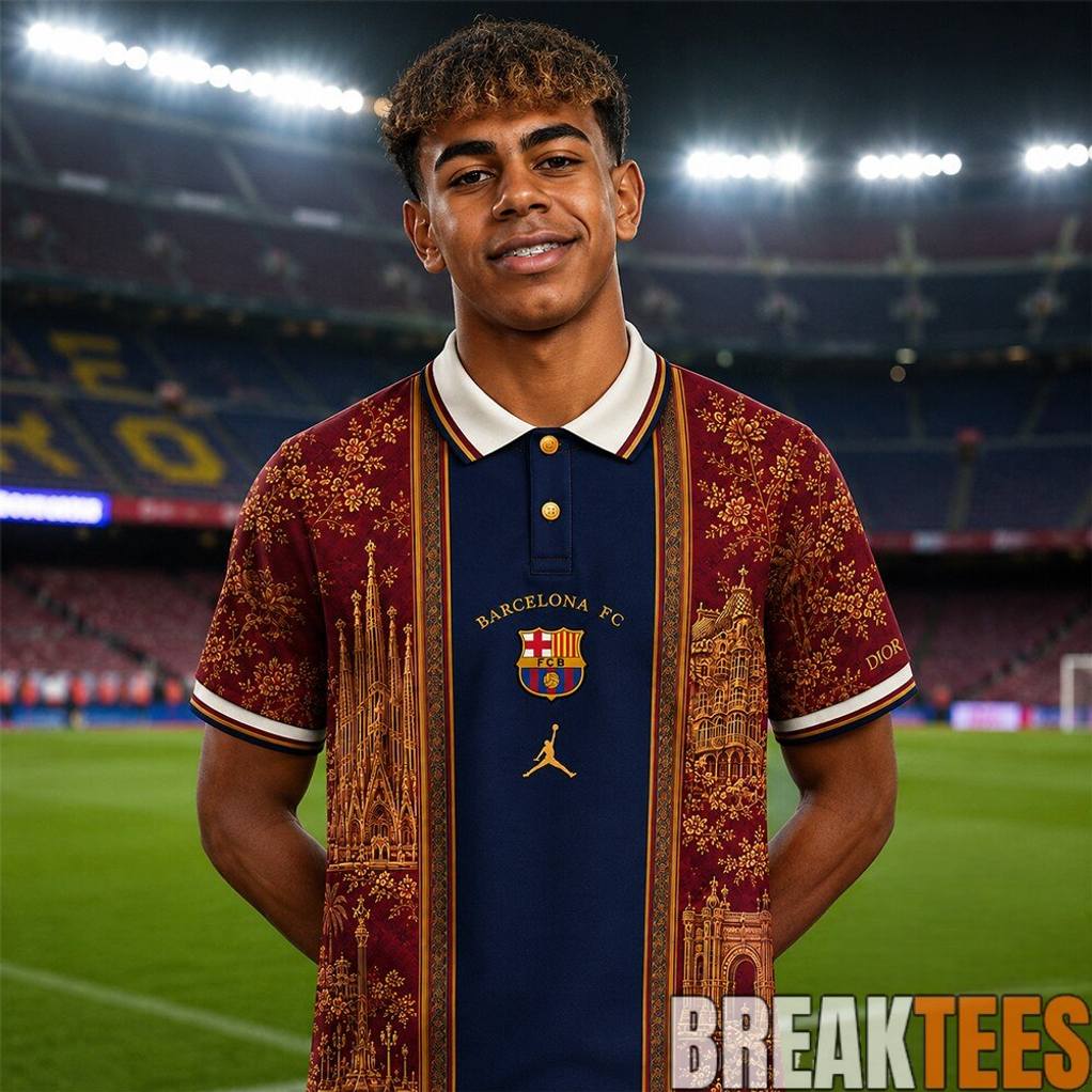 Barcelona FC Dior Paris Polo Shirt