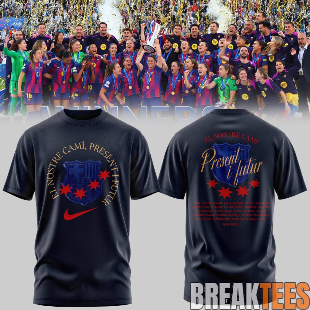 Barcelona Femen Champions League Campiones 2026 Limited Shirt