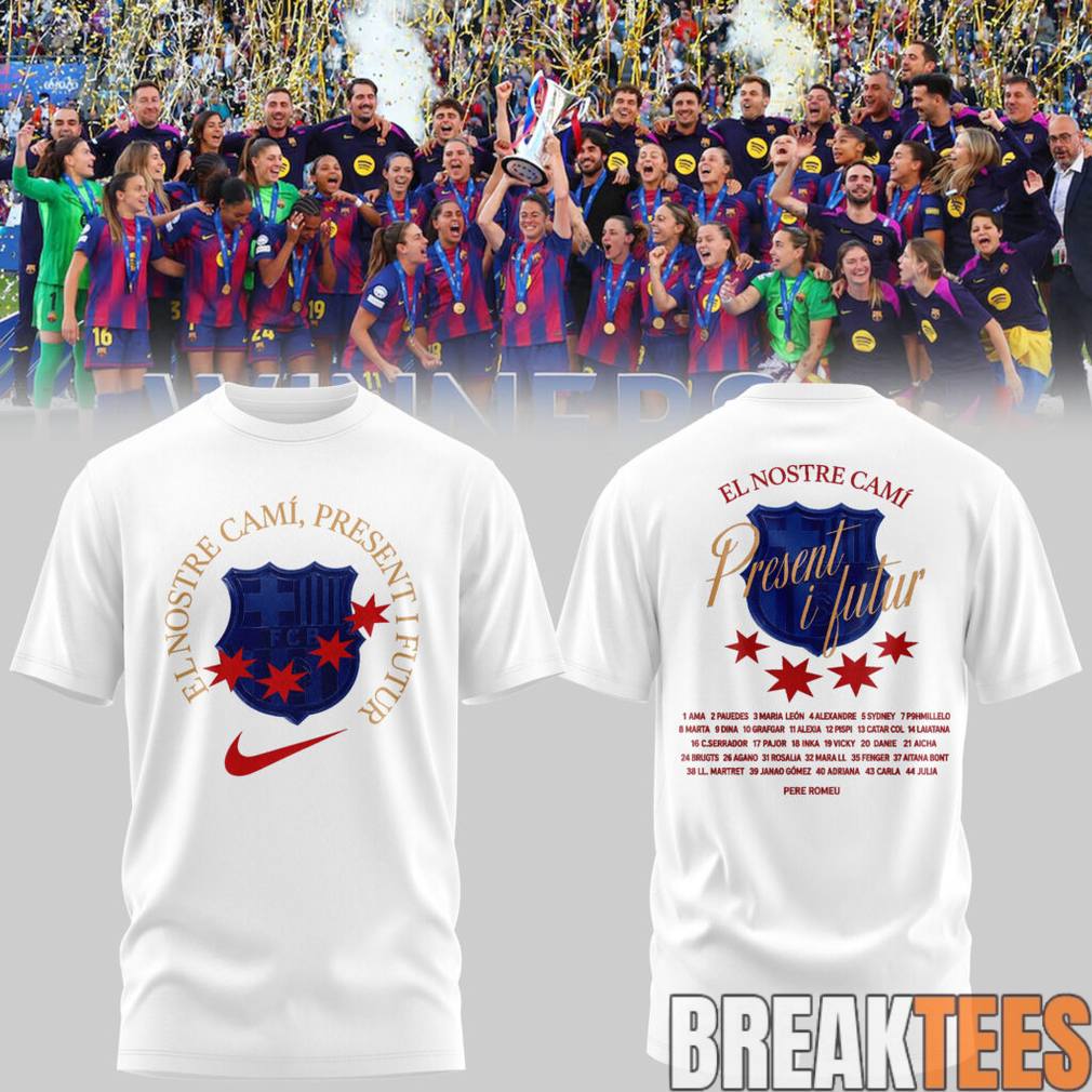 Barcelona Femen Champions League Campiones 2026 Limited Shirt