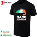 Bare knuckle fighting championship flag fist emblem shirt