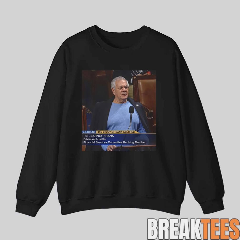 Barney Frank Blue Shirt