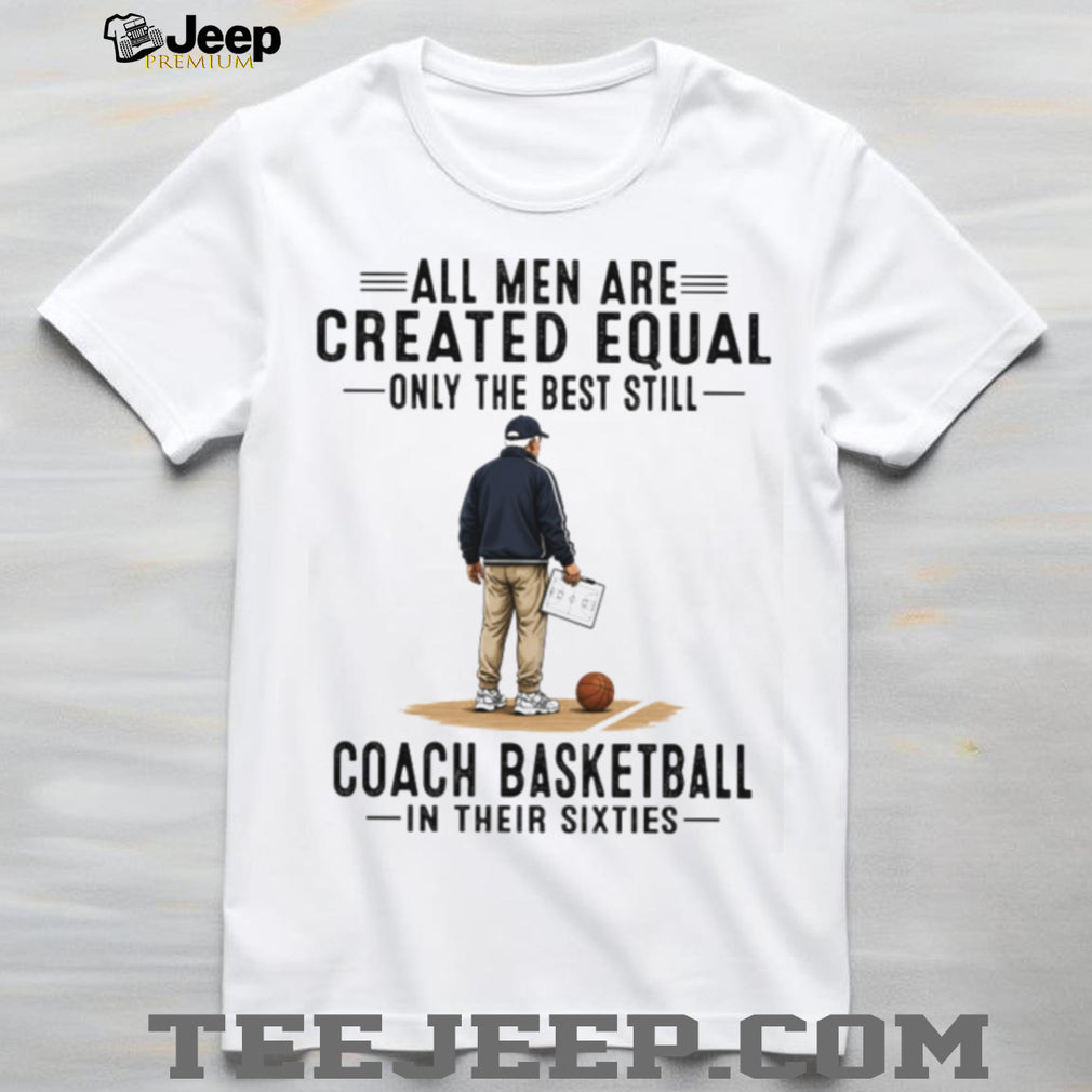 Basketball Coach Game Tournament Courtside Retro Style Sixties Men Coach Shirt