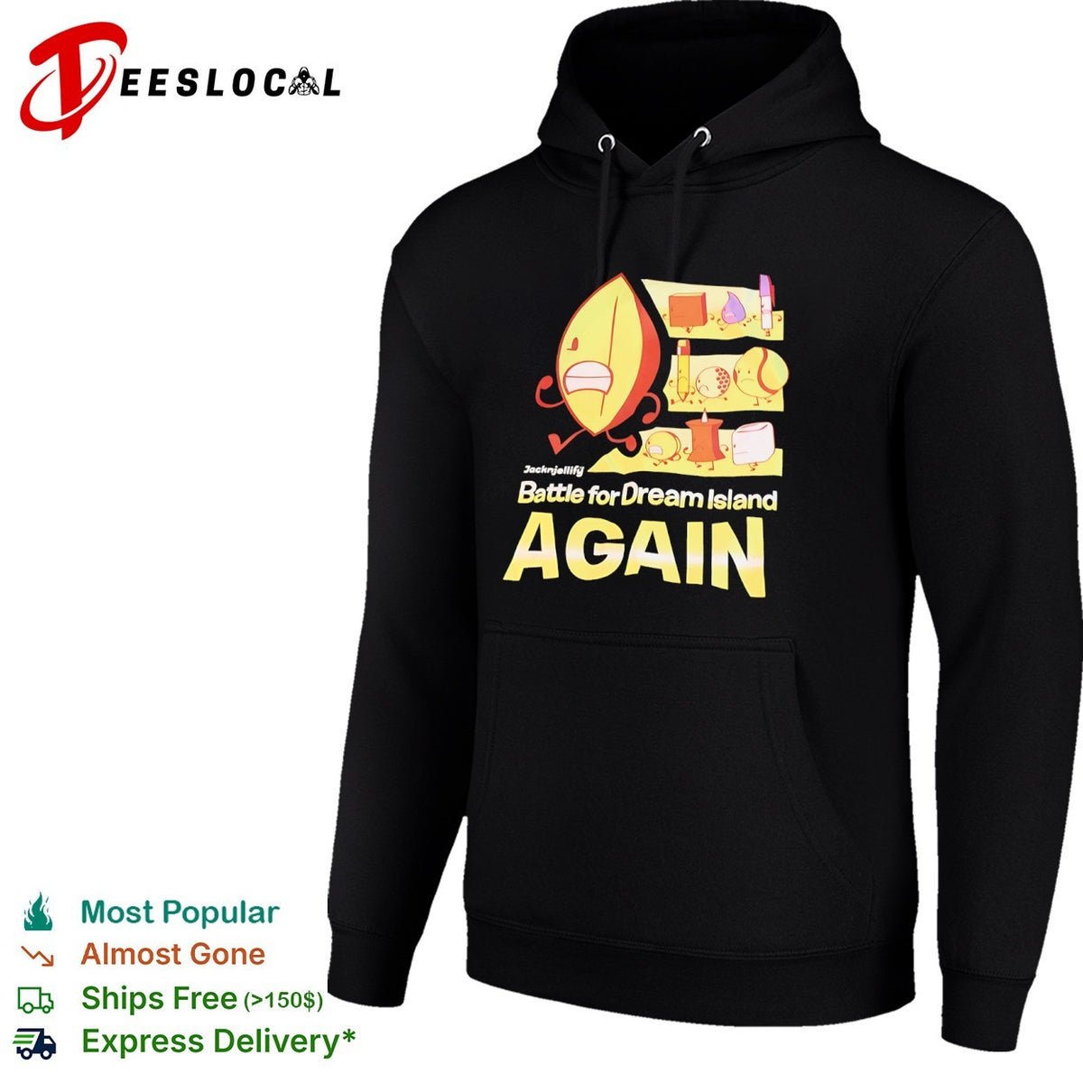 Battle for Dream Island Again Leafy Blocky Teardrop Pen Pencil Golf Ball Tennis shirt