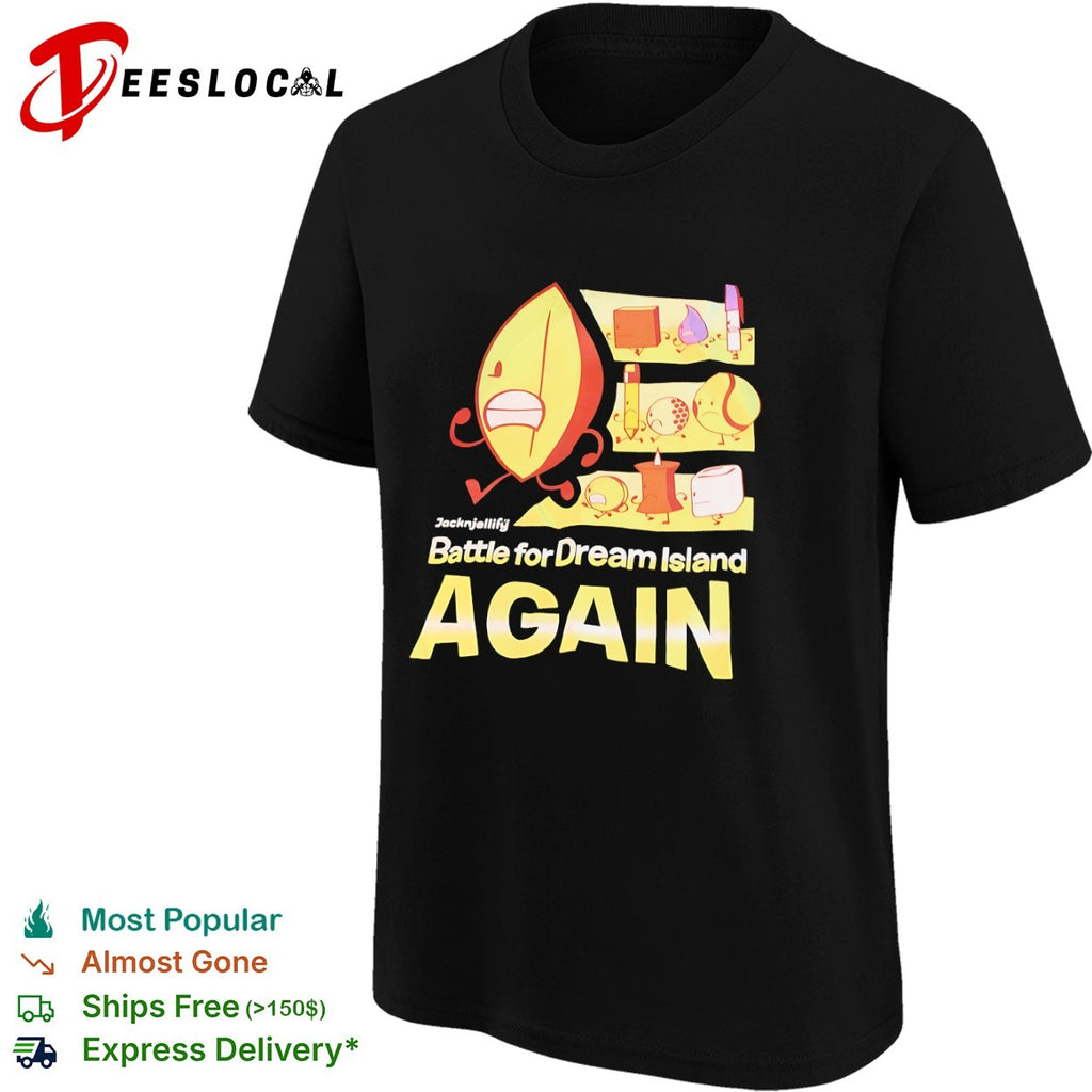 Battle for Dream Island Again Leafy Blocky Teardrop Pen Pencil Golf Ball Tennis shirt