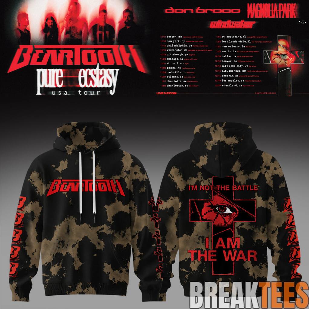 Beartooth Pure Ecstasy Tour 2026 Hoodie