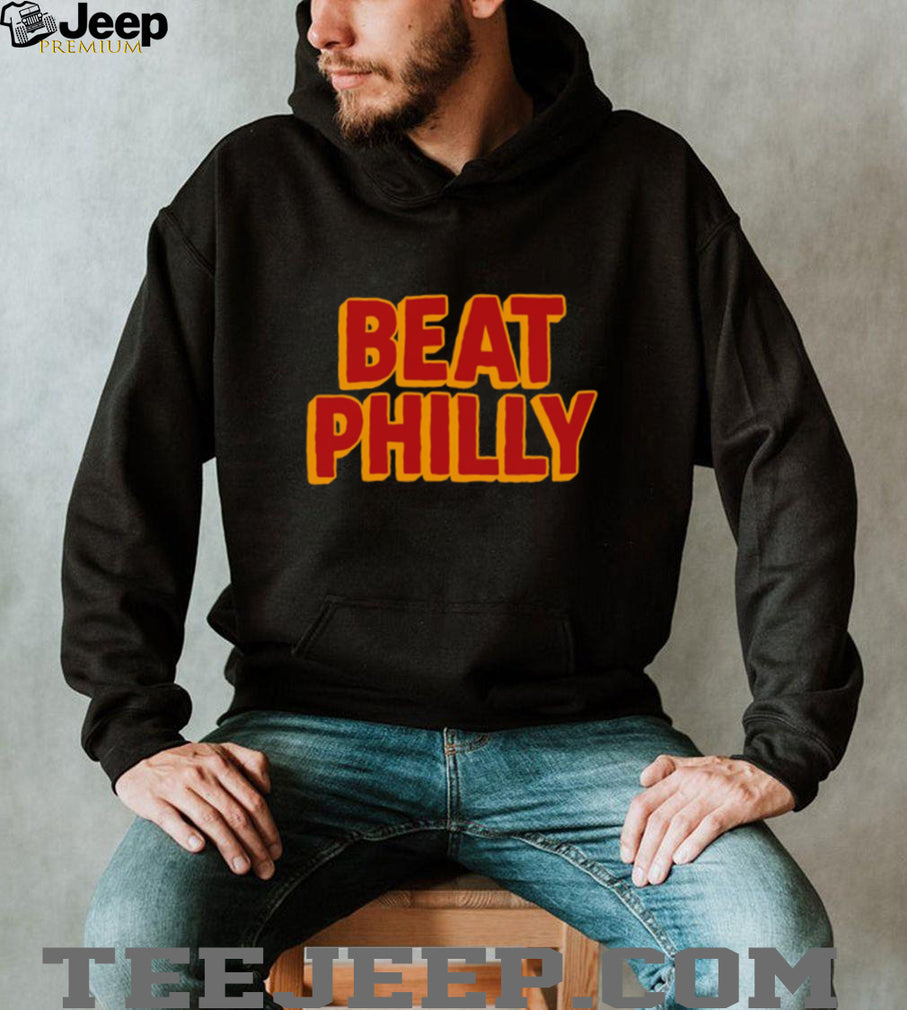 Beat Philly Retro Bold Text Sports Fan Rivalry T Shirt