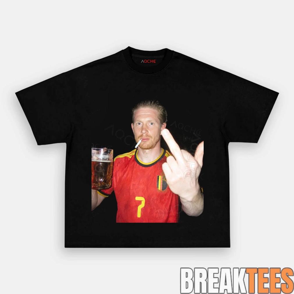 Belgium Football Team De Bruyne Drunk Tee