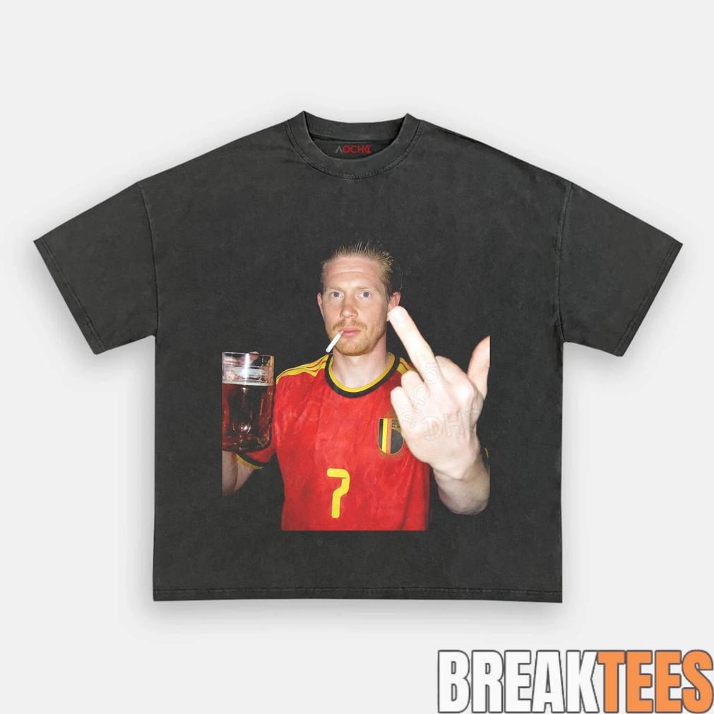 Belgium Football Team De Bruyne Drunk Tee