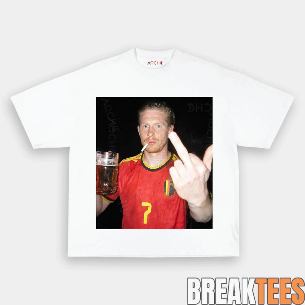Belgium Football Team De Bruyne Drunk Tee