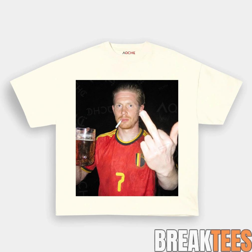 Belgium Football Team De Bruyne Drunk Tee
