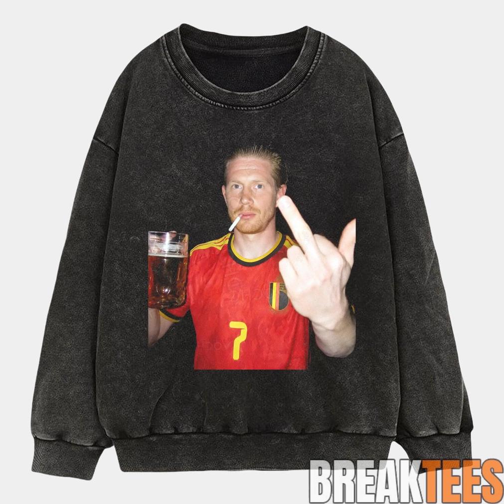 Belgium Football Team De Bruyne Drunk Tee