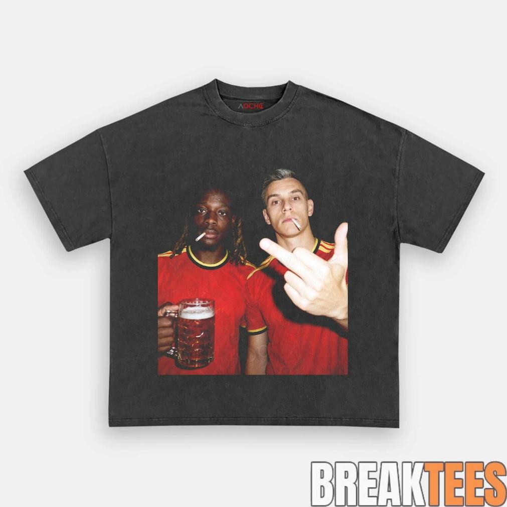 Belgium Football Team Doku x Trossard Drunk Tee