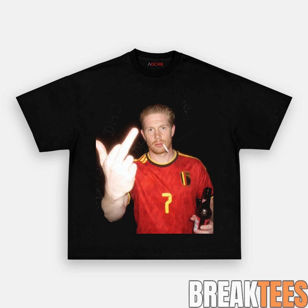 Belgium Football Team Kevin De Bruyne Drunk Tee
