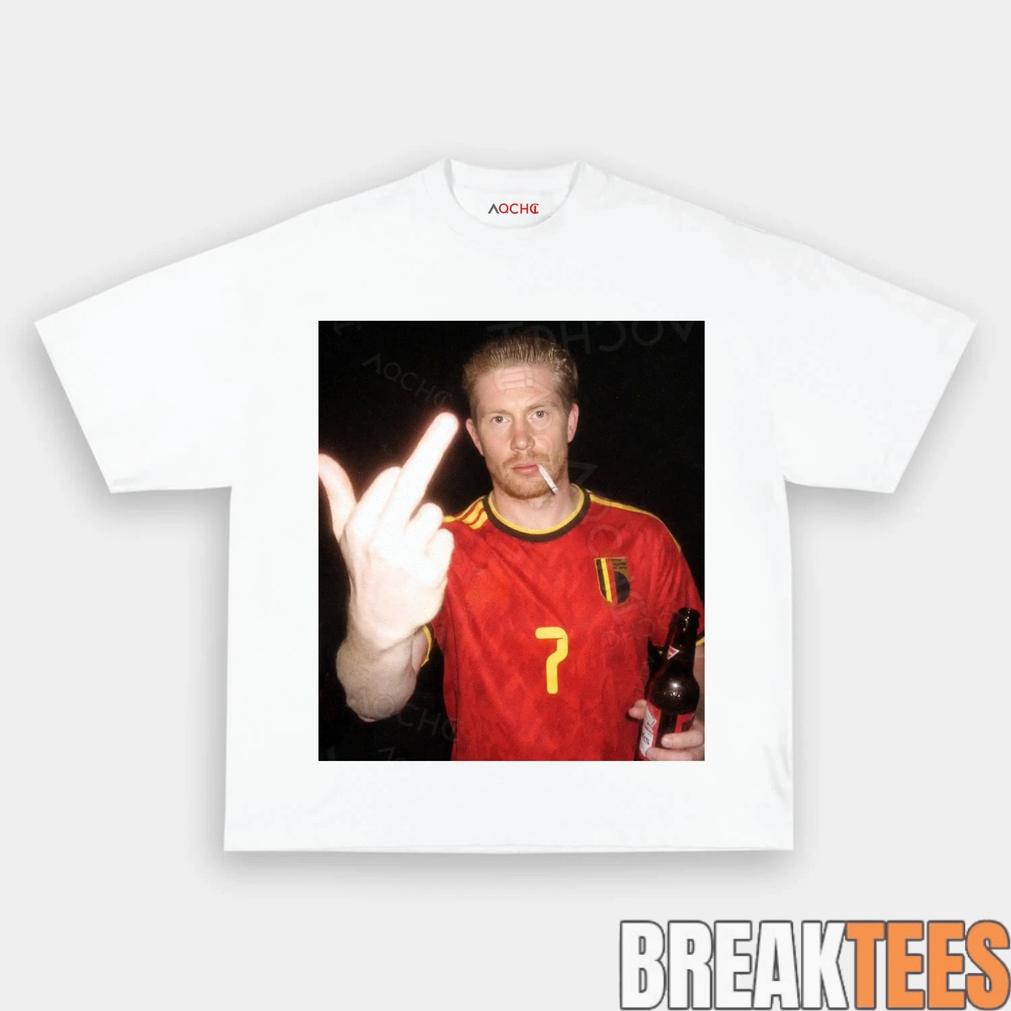 Belgium Football Team Kevin De Bruyne Drunk Tee