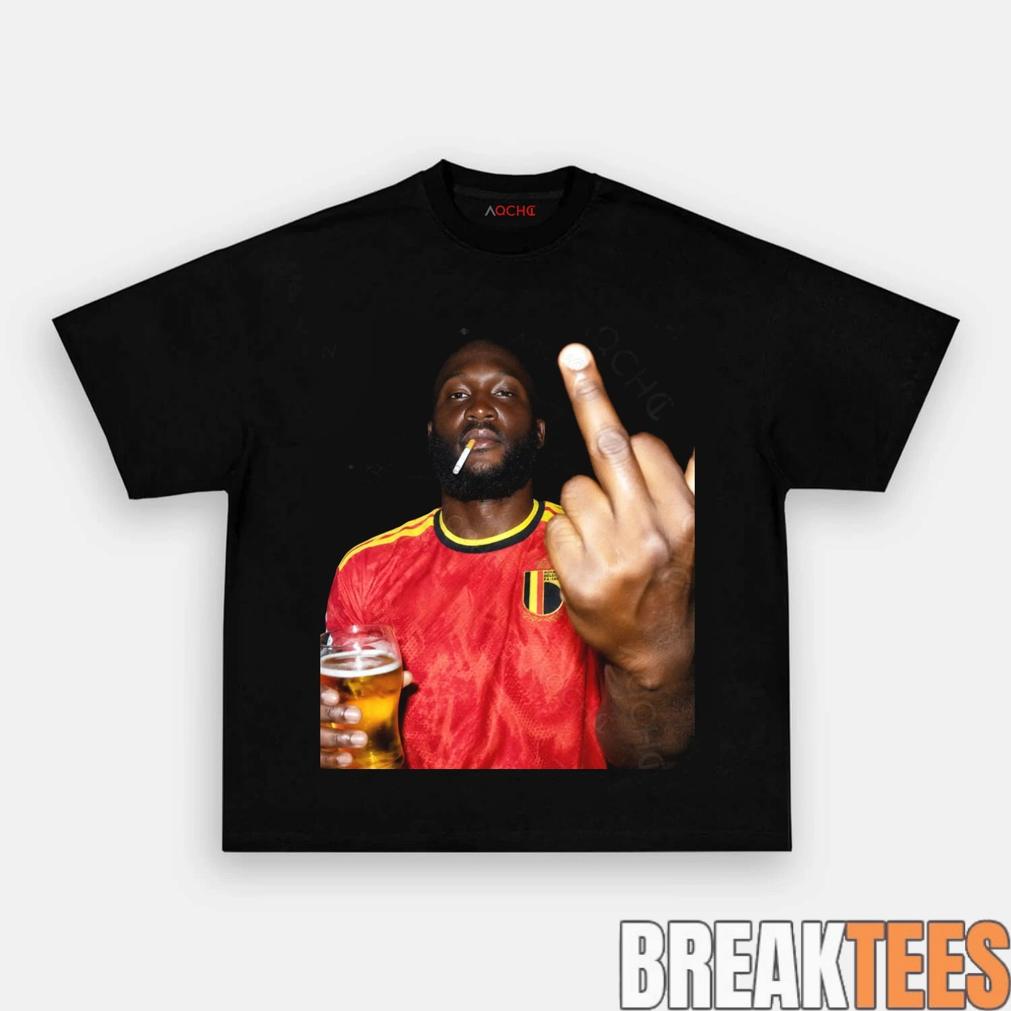 Belgium Football Team Lukaku Drunk Tee