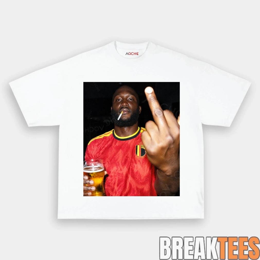 Belgium Football Team Lukaku Drunk Tee
