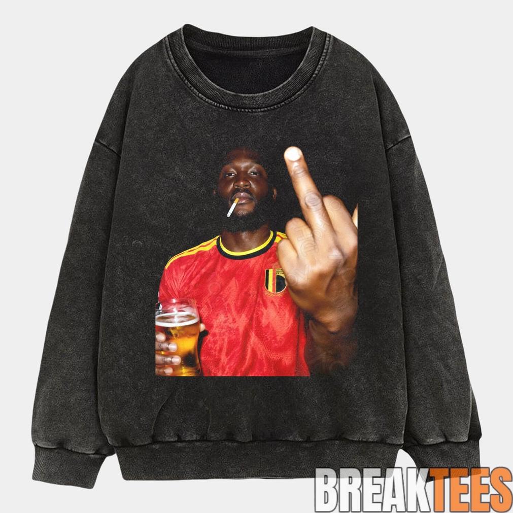Belgium Football Team Lukaku Drunk Tee