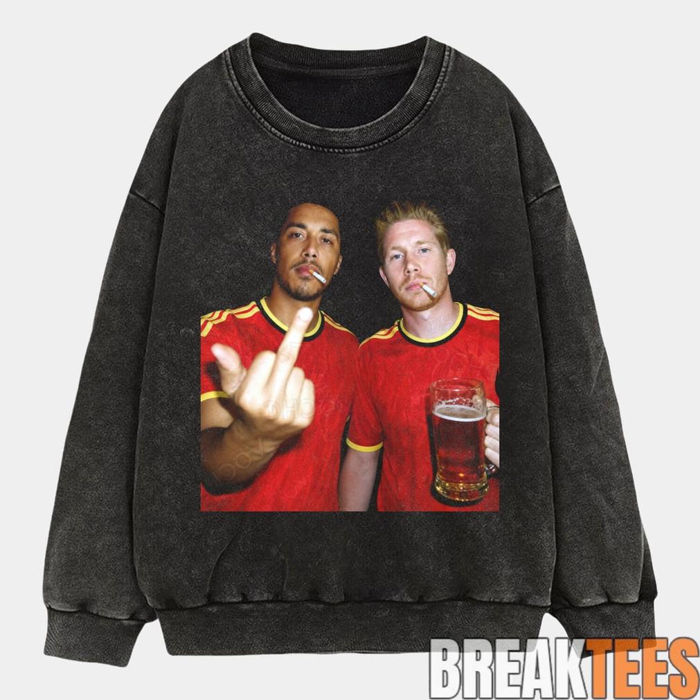Belgium Football Team Tielemans x De Bruyne Drunk Tee