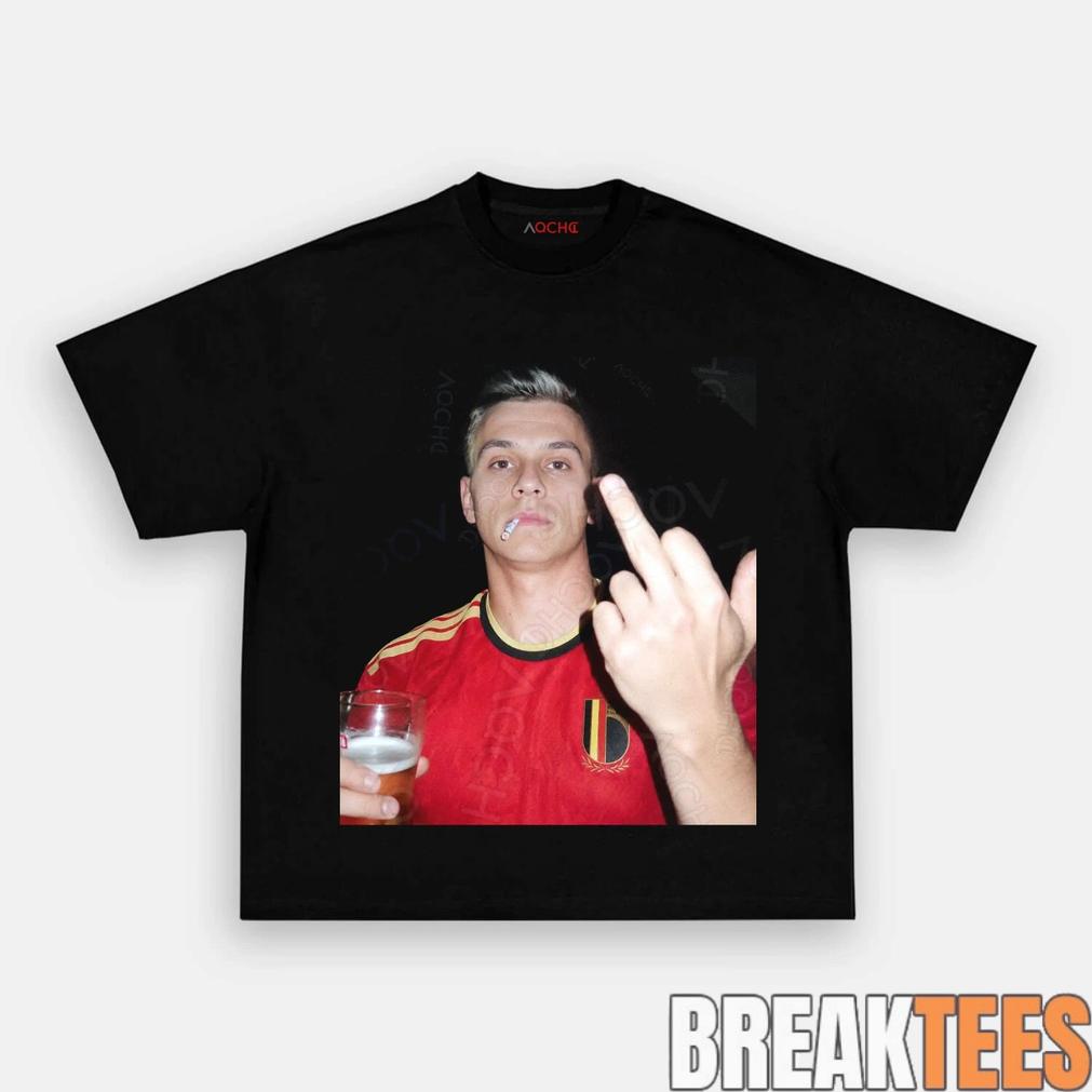 Belgium Football Team Trossard Drunk Tee