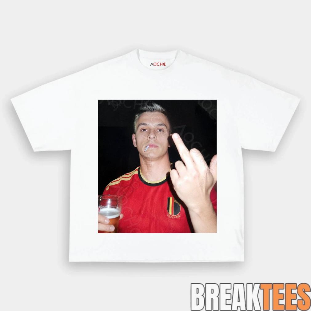 Belgium Football Team Trossard Drunk Tee